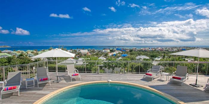 Luxurious Villa St Martin - Ocean view Pool